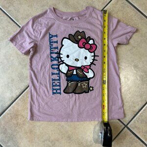 Hello Kitty Pink Kids Western Shirt Size 10/12